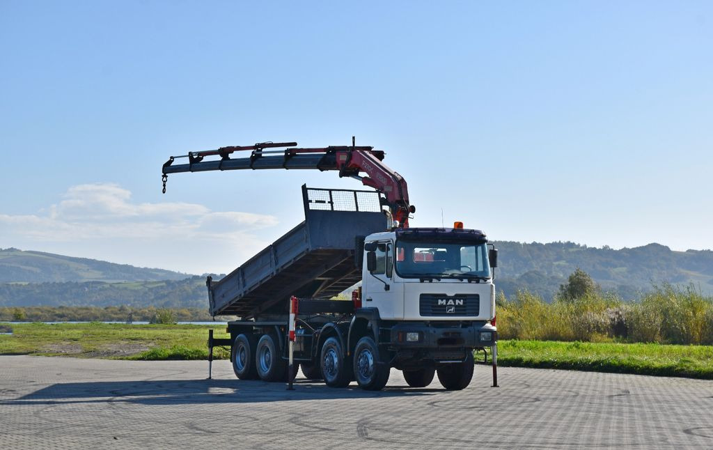 MAN 41.460 * KRAN * 8x8 ! TOPZUSTAND MAN 41.460 * KRAN * 8x8 ! TOPZUSTAND - Crane truck, Tipper: picture 2 MAN 41.460 * KRAN * 8x8 ! TOPZUSTAND MAN 41.460 * KRAN * 8x8 ! TOPZUSTAND - Crane truck, Tipper: picture 2