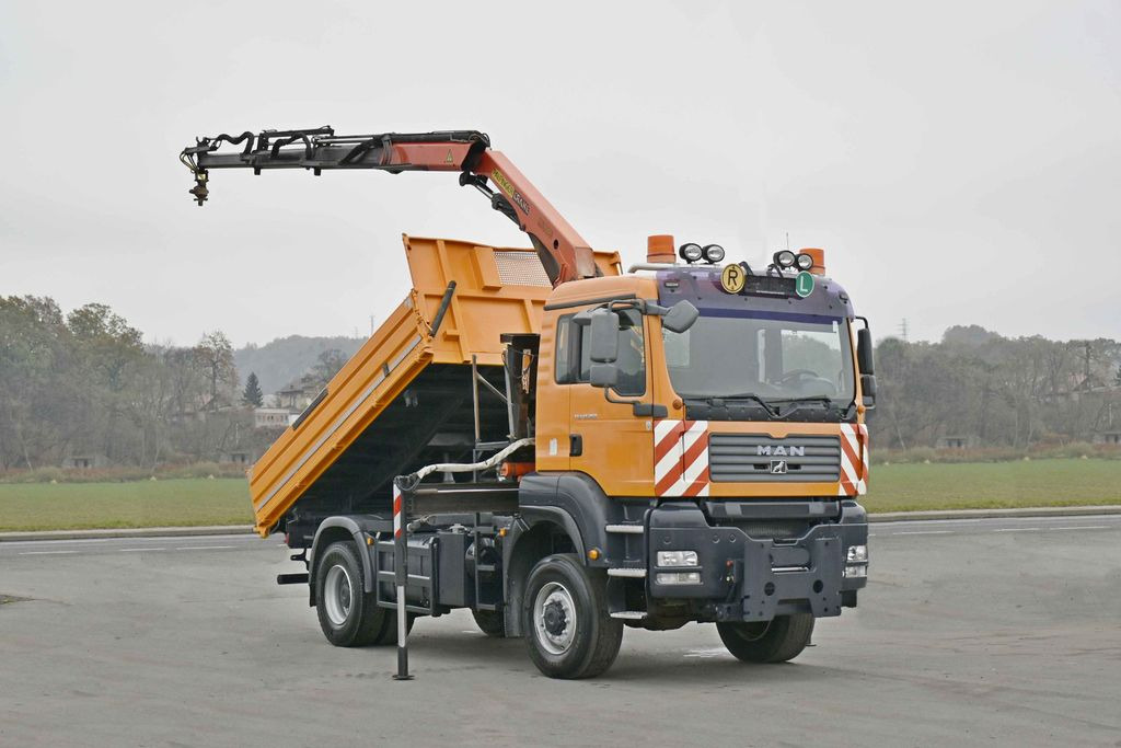 MAN TGA 18.360 * PK 10501 + FUNK *4x4 - Crane truck, Tipper: picture 2 MAN TGA 18.360 * PK 10501 + FUNK *4x4 - Crane truck, Tipper: picture 2