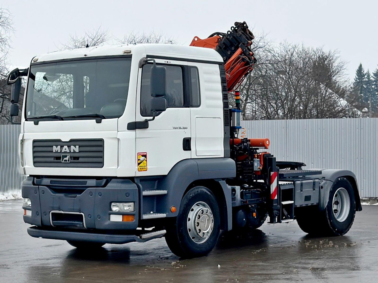 MAN TGA 18.360* Sattelzugmaschine * TEREX 165.2E - Crane truck: picture 4 MAN TGA 18.360* Sattelzugmaschine * TEREX 165.2E - Crane truck: picture 4