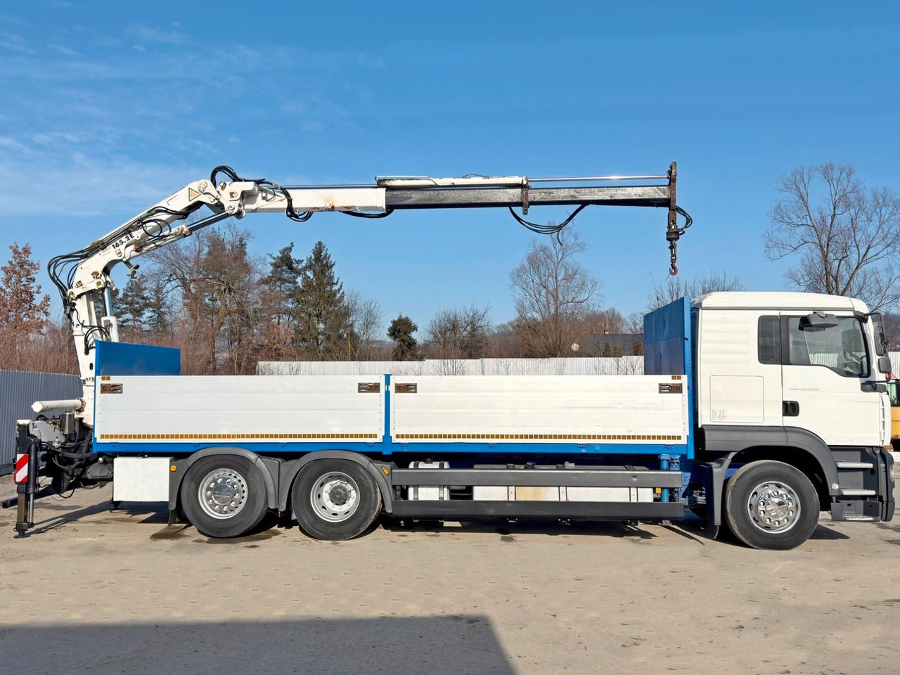 MAN TGA 26.390 * TEREX ATLAS 165.2E - 8.2/2 + FUNK - Crane truck, Dropside/ Flatbed truck: picture 5 MAN TGA 26.390 * TEREX ATLAS 165.2E - 8.2/2 + FUNK - Crane truck, Dropside/ Flatbed truck: picture 5