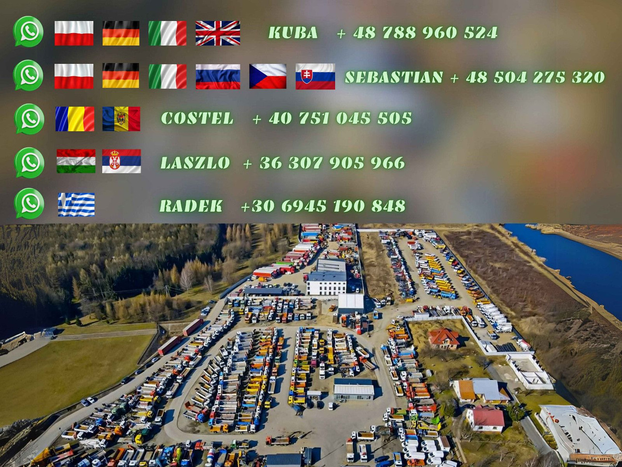 Tipper, Crane truck MAN TGA 26.400 * KIPPER 6,00m + PK 15500 * 6x4 * TOP: picture 14