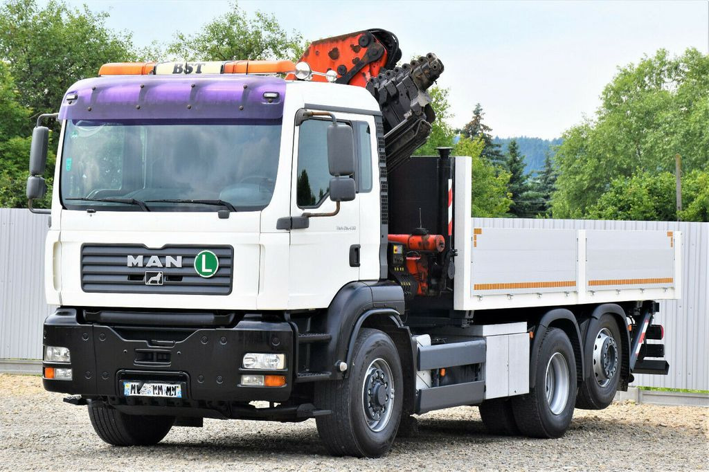 MAN TGA 26.430 Pritsche 5,50m + KRAN+ FUNK/6-4H2 - Crane truck: picture 3 MAN TGA 26.430 Pritsche 5,50m + KRAN+ FUNK/6-4H2 - Crane truck: picture 3