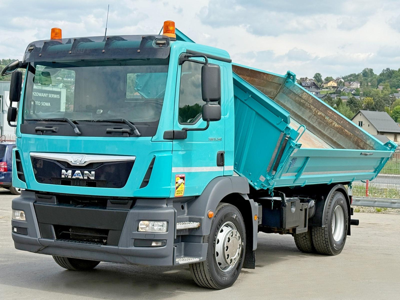 MAN TGM 15.340 * Kipper 4,60 m * TOPZUSTAND - Tipper, Crane truck: picture 3 MAN TGM 15.340 * Kipper 4,60 m * TOPZUSTAND - Tipper, Crane truck: picture 3