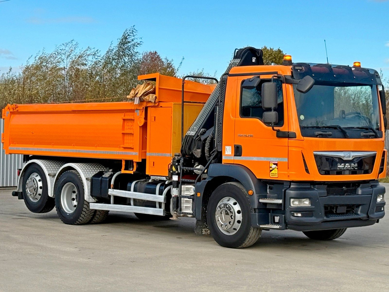 MAN TGM 26.290* KIPPER 4,60m*HIAB 111 B-3 HIDUO/FUNK - Crane truck: picture 3 MAN TGM 26.290* KIPPER 4,60m*HIAB 111 B-3 HIDUO/FUNK - Crane truck: picture 3