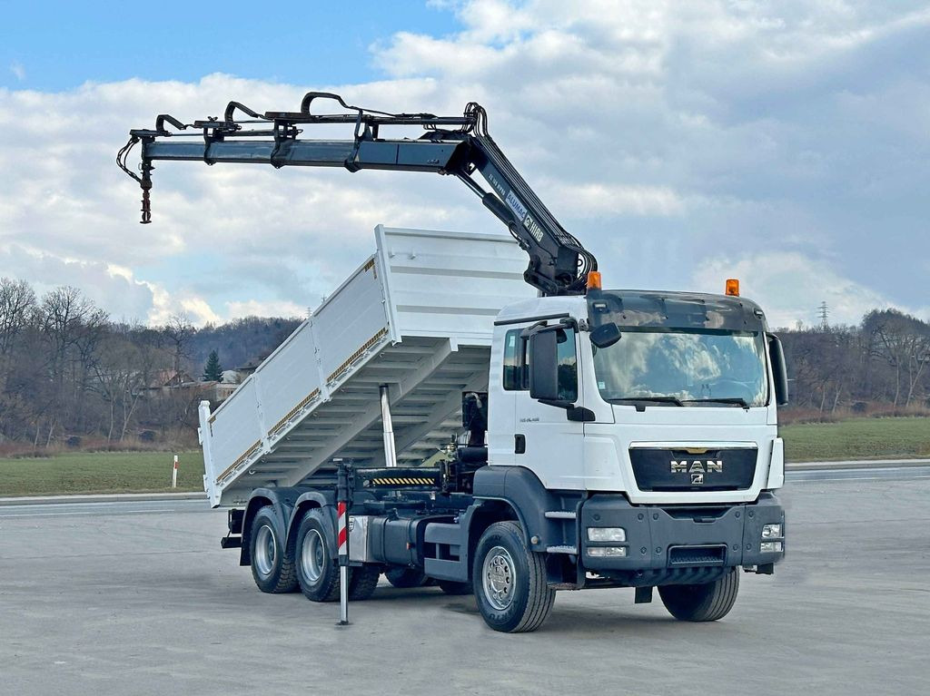 MAN TGS 26.400 * HIAB 166 ES - 3 HIPRO + FUNK * 6x4 - Tipper, Crane truck: picture 2 MAN TGS 26.400 * HIAB 166 ES - 3 HIPRO + FUNK * 6x4 - Tipper, Crane truck: picture 2