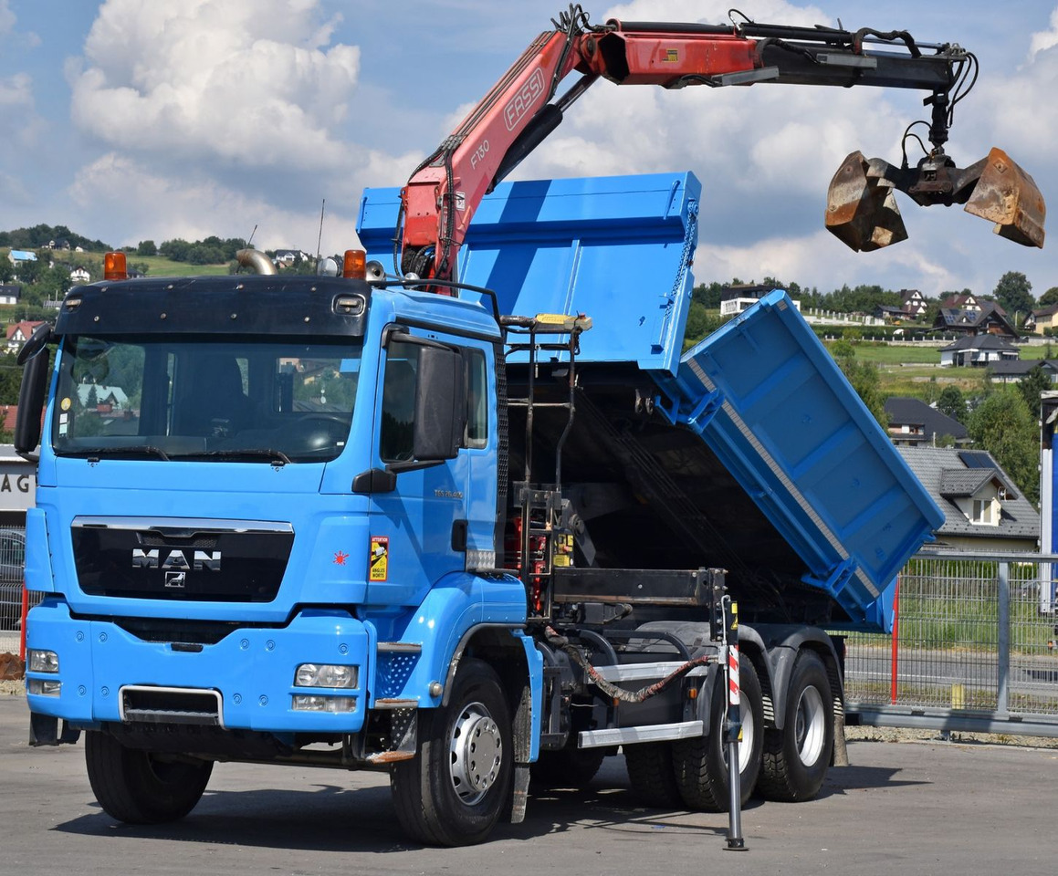 MAN TGS 26.400 Kipper 4,60m*PK F130A.22 + FUNK/6x4 MAN TGS 26.400 Kipper 4,60m*FASSI F130A.22 +FUNK/6x4 - Tipper, Crane truck: picture 3 MAN TGS 26.400 Kipper 4,60m*PK F130A.22 + FUNK/6x4 MAN TGS 26.400 Kipper 4,60m*FASSI F130A.22 +FUNK/6x4 - Tipper, Crane truck: picture 3