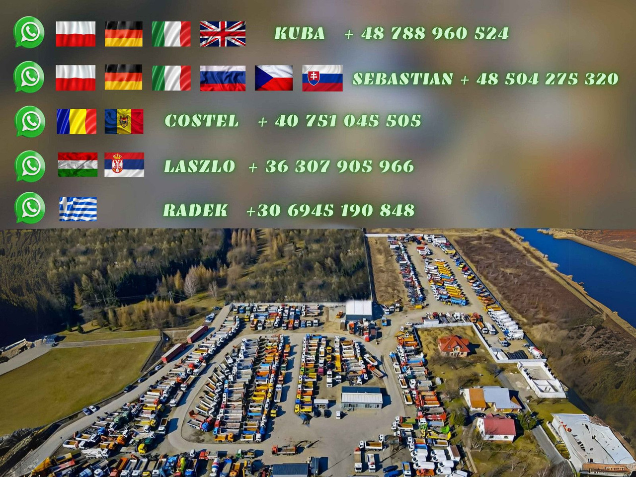 Tipper, Crane truck MAN TGS 26.440 * Kipper 5,20m+BORDMATIC * 6x6 * TOP: picture 13