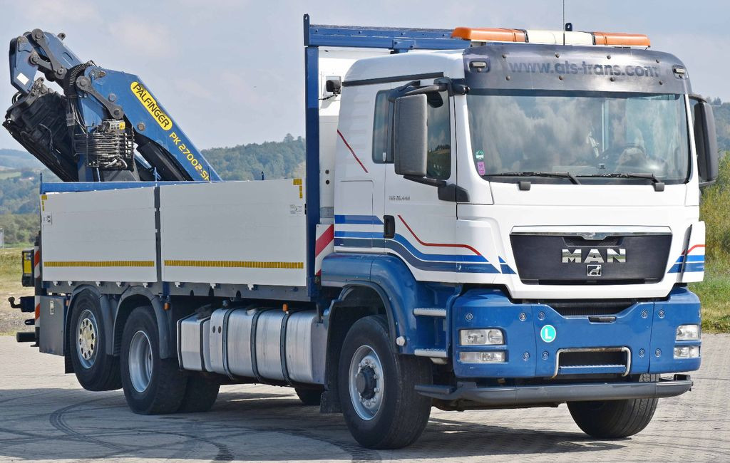 MAN TGS 26.440 *PK 27002 - SH E + JIB PJ060A + FUNK - Crane truck, Dropside/ Flatbed truck: picture 4 MAN TGS 26.440 *PK 27002 - SH E + JIB PJ060A + FUNK - Crane truck, Dropside/ Flatbed truck: picture 4