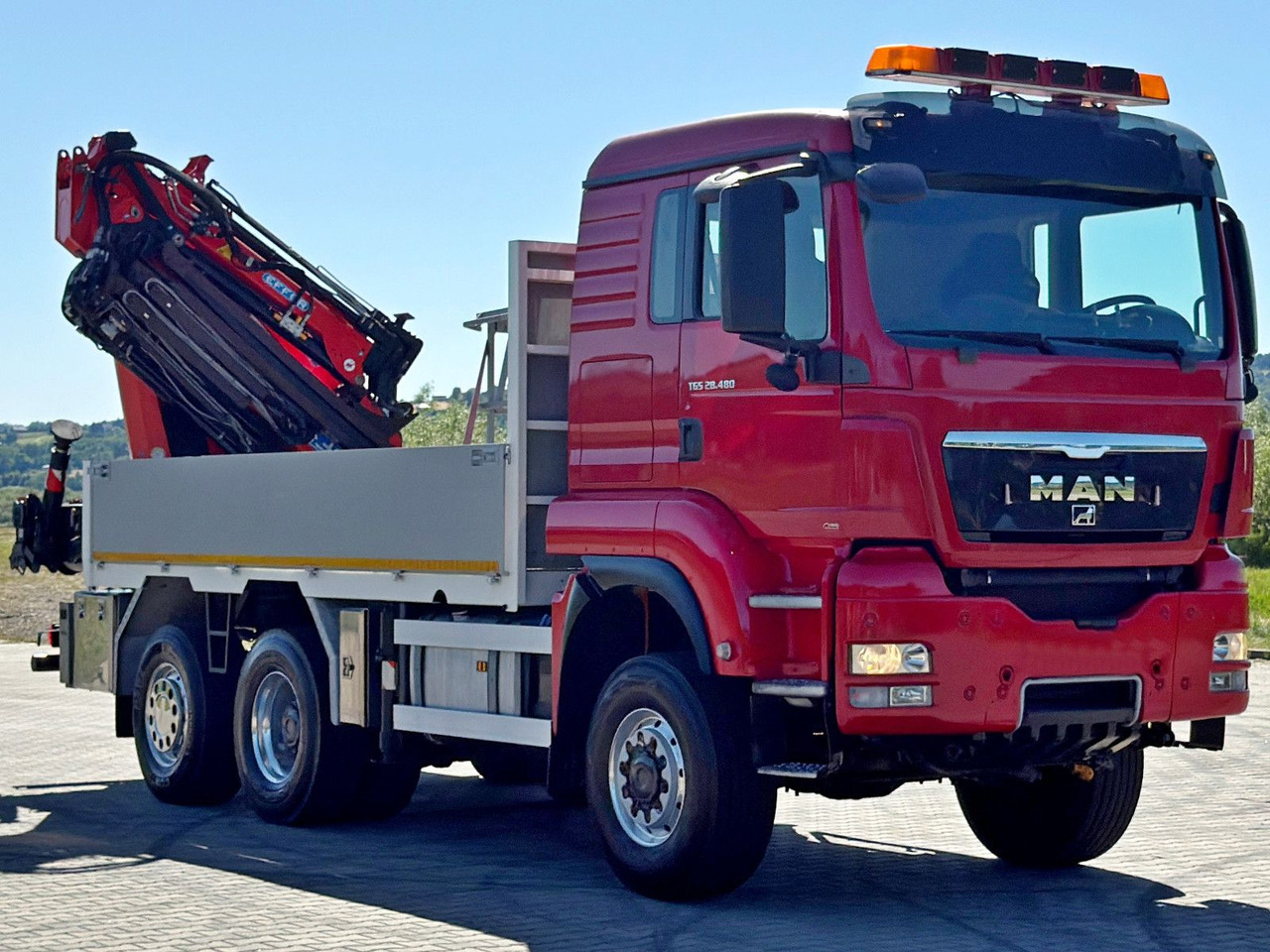 MAN TGS 28.480 * EFFER 255/5S + JIB 3S + FUNK * TOP - Crane truck: picture 3 MAN TGS 28.480 * EFFER 255/5S + JIB 3S + FUNK * TOP - Crane truck: picture 3