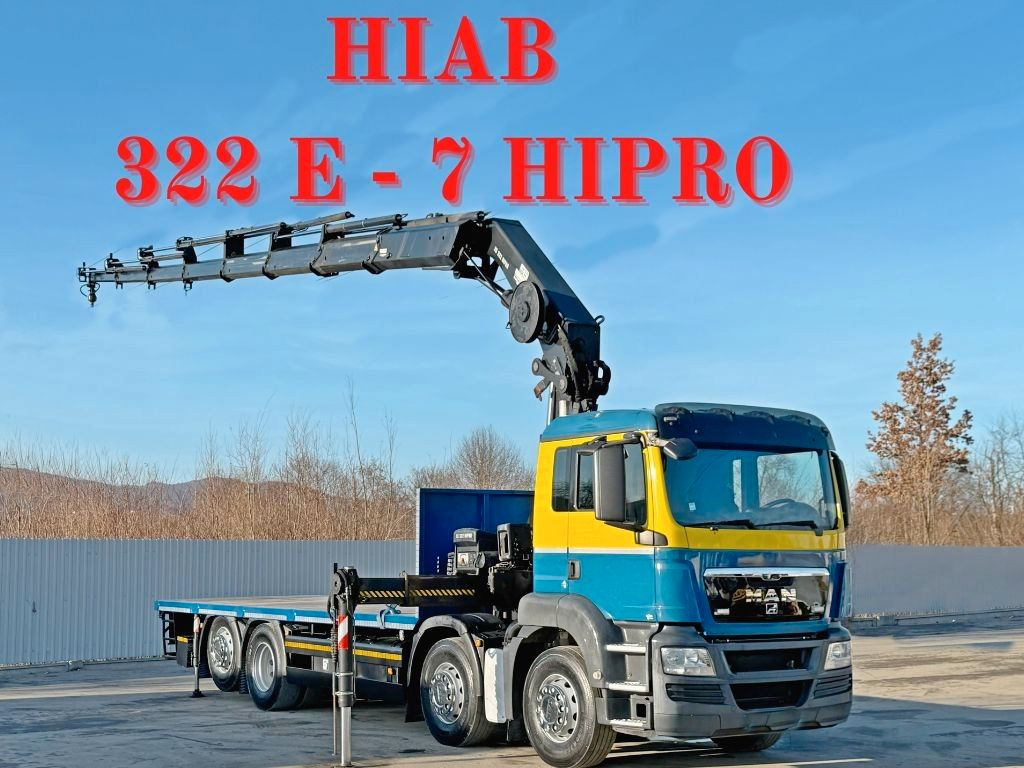 MAN TGS 32.440*Platform 7,20m * HIAB 322 E - 7 HIPRO - Crane truck: picture 1 MAN TGS 32.440*Platform 7,20m * HIAB 322 E - 7 HIPRO - Crane truck: picture 1