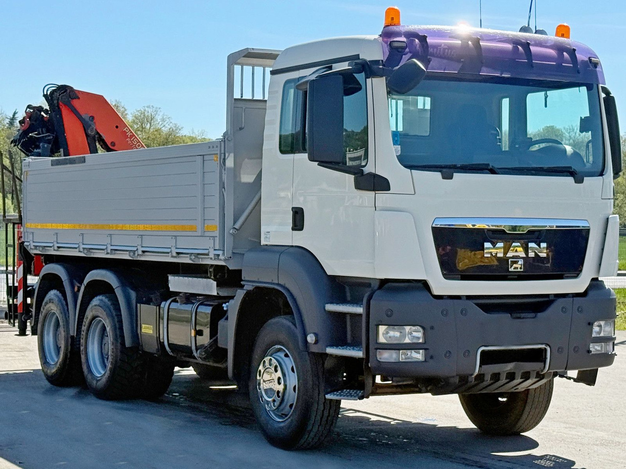 MAN TGS 33.360*KIPPER 4,95 m *PK 15002 * 6x4 - Crane truck: picture 4 MAN TGS 33.360*KIPPER 4,95 m *PK 15002 * 6x4 - Crane truck: picture 4