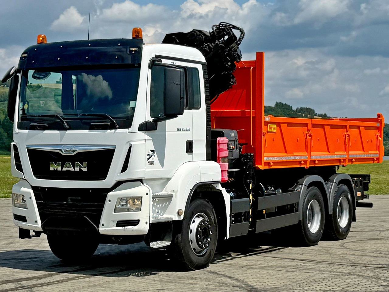 MAN TGS 33.440 * HIAB X-HIDUO 188 E-5 + FUNK * 6x4 - Tipper, Crane truck: picture 4 MAN TGS 33.440 * HIAB X-HIDUO 188 E-5 + FUNK * 6x4 - Tipper, Crane truck: picture 4