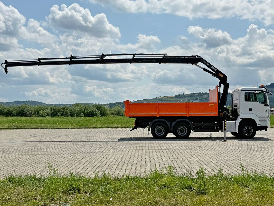MAN TGS 33.440 * HIAB X-HIDUO 188 E-5 + FUNK * 6x4 - Tipper, Crane truck: picture 5 MAN TGS 33.440 * HIAB X-HIDUO 188 E-5 + FUNK * 6x4 - Tipper, Crane truck: picture 5