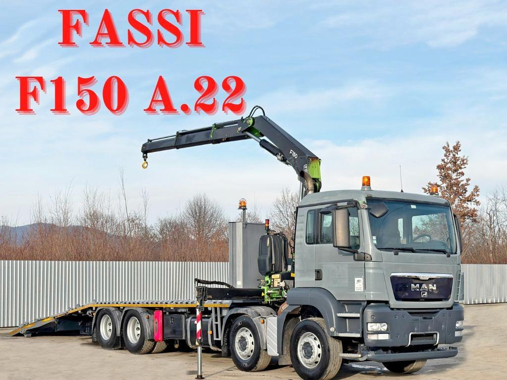 MAN TGS 35.360 * FASSI F150 A.22 + FUNK* TOPZUSTAND - Tow truck: picture 1 MAN TGS 35.360 * FASSI F150 A.22 + FUNK* TOPZUSTAND - Tow truck: picture 1