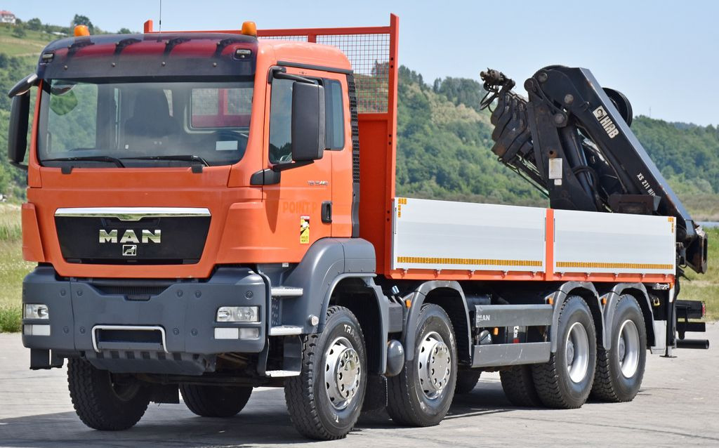 MAN TGS 35.440 * HIAB 211 E-6 HIDUO +FUNK / 8x4 MAN TGS 35.440 * HIAB 211 E-6 HIDUO +FUNK / 8x4 - Crane truck, Dropside/ Flatbed truck: picture 4 MAN TGS 35.440 * HIAB 211 E-6 HIDUO +FUNK / 8x4 MAN TGS 35.440 * HIAB 211 E-6 HIDUO +FUNK / 8x4 - Crane truck, Dropside/ Flatbed truck: picture 4