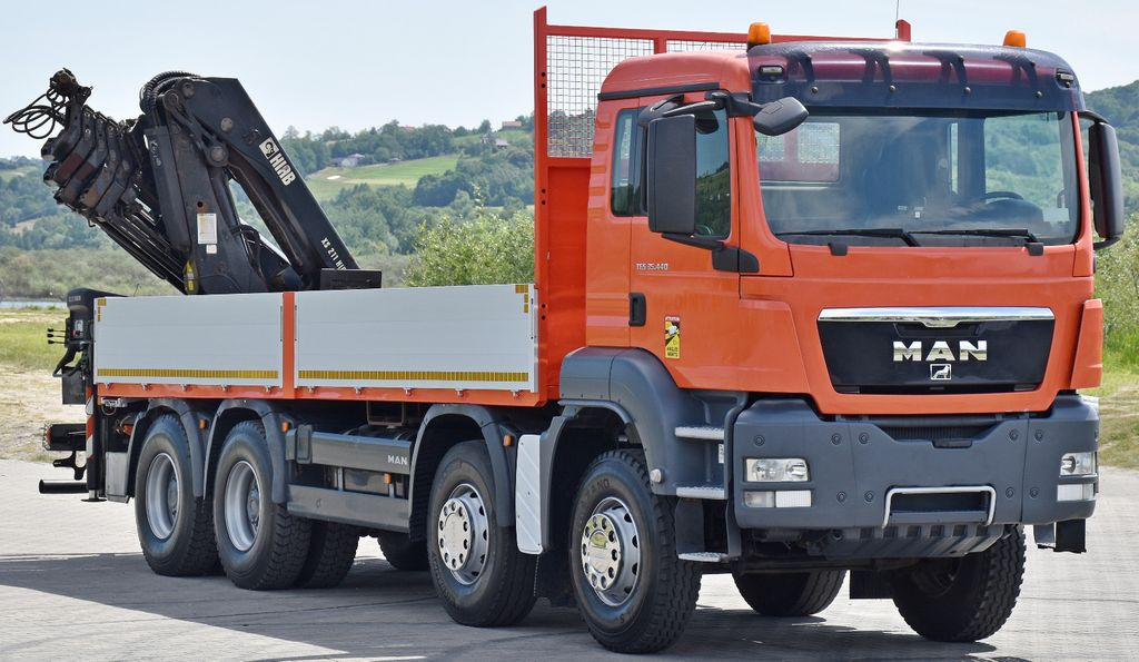 MAN TGS 35.440 * HIAB 211 E-6 HIDUO +FUNK / 8x4 MAN TGS 35.440 * HIAB 211 E-6 HIDUO +FUNK / 8x4 - Crane truck, Dropside/ Flatbed truck: picture 3 MAN TGS 35.440 * HIAB 211 E-6 HIDUO +FUNK / 8x4 MAN TGS 35.440 * HIAB 211 E-6 HIDUO +FUNK / 8x4 - Crane truck, Dropside/ Flatbed truck: picture 3