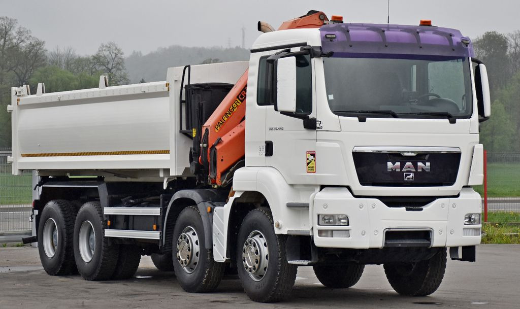 MAN TGS 35.440 * KIPPER 5,80m + KRAN * TOPZUSTAND MAN TGS 35.440 * KIPPER 5,80m + KRAN * TOPZUSTAND - Crane truck, Tipper: picture 4 MAN TGS 35.440 * KIPPER 5,80m + KRAN * TOPZUSTAND MAN TGS 35.440 * KIPPER 5,80m + KRAN * TOPZUSTAND - Crane truck, Tipper: picture 4