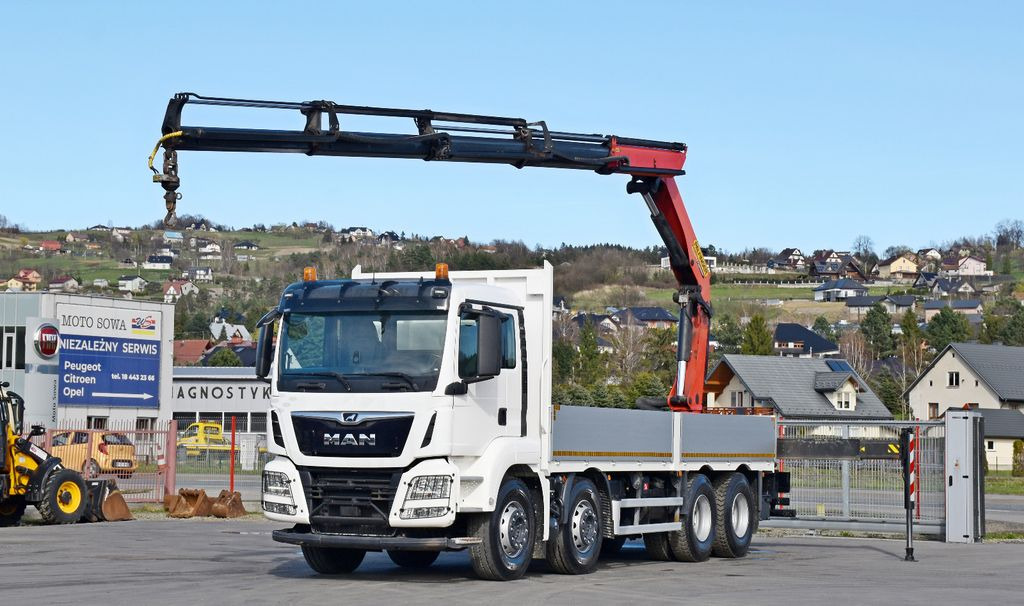 MAN TGS 35.500 * PK 22002 - EH C + FUNK * 8x4 * TOP MAN TGS 35.500 * PK 22002 - EH C + FUNK * 8x4 * TOP - Crane truck, Dropside/ Flatbed truck: picture 2 MAN TGS 35.500 * PK 22002 - EH C + FUNK * 8x4 * TOP MAN TGS 35.500 * PK 22002 - EH C + FUNK * 8x4 * TOP - Crane truck, Dropside/ Flatbed truck: picture 2