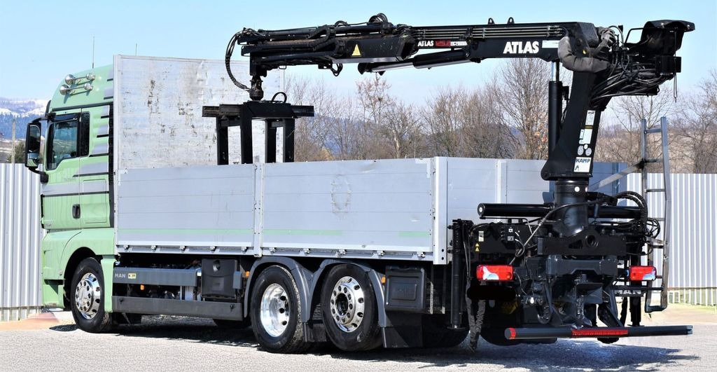 Crane truck MAN TGX 26.440 Pritsche 6,60 m* ATLAS 125.2V-A12VB: picture 7