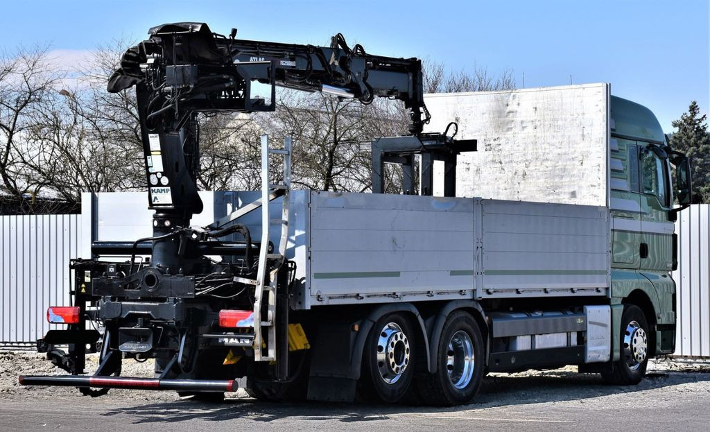 Crane truck MAN TGX 26.440 Pritsche 6,60 m* ATLAS 125.2V-A12VB: picture 6