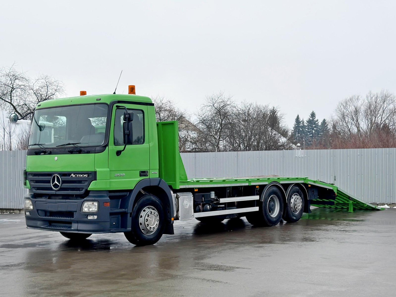 Mercedes-Benz ACTROS 2532 * Pritsche 7,70 m * 6x2 - Autotransporter truck, Crane truck: picture 2 Mercedes-Benz ACTROS 2532 * Pritsche 7,70 m * 6x2 - Autotransporter truck, Crane truck: picture 2