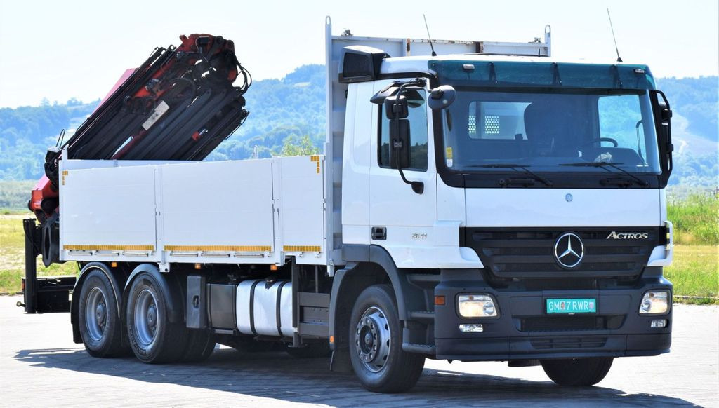 Mercedes-Benz ACTROS 2641 * PK 29002 +JIB PJ060/FUNK* 6x4 Mercedes-Benz ACTROS 2641 * PK 29002 +JIB PJ060/FUNK* 6x4 - Crane truck, Dropside/ Flatbed truck: picture 3 Mercedes-Benz ACTROS 2641 * PK 29002 +JIB PJ060/FUNK* 6x4 Mercedes-Benz ACTROS 2641 * PK 29002 +JIB PJ060/FUNK* 6x4 - Crane truck, Dropside/ Flatbed truck: picture 3