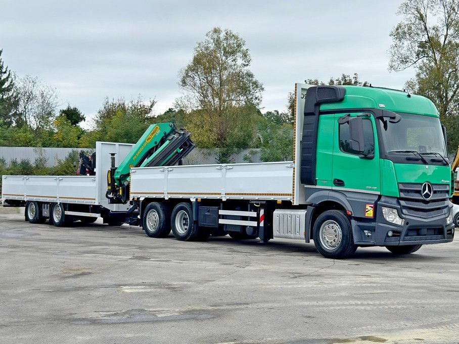Mercedes-Benz ACTROS 2645* PK 34002 - SH C/FUNK+Anhänger* TOP - Crane truck: picture 4 Mercedes-Benz ACTROS 2645* PK 34002 - SH C/FUNK+Anhänger* TOP - Crane truck: picture 4