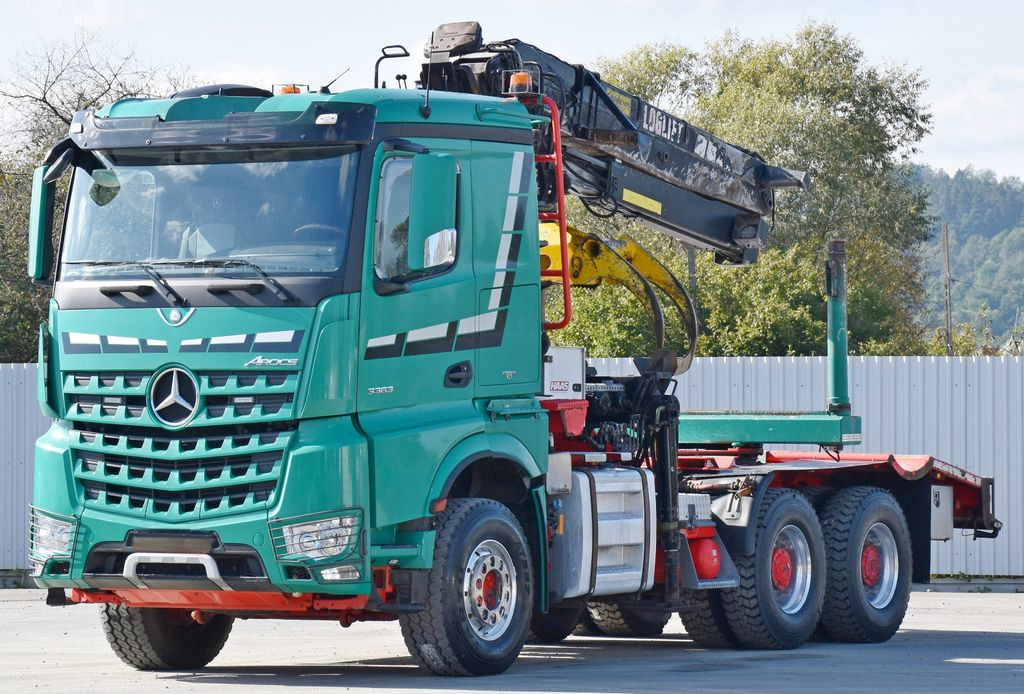 Mercedes-Benz AROCS 3363 *HOLZTRANSPORTER * LOGLIFT 251S /6x4 - Logging truck, Crane truck: picture 3 Mercedes-Benz AROCS 3363 *HOLZTRANSPORTER * LOGLIFT 251S /6x4 - Logging truck, Crane truck: picture 3