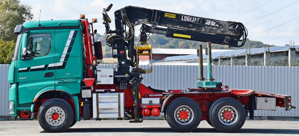 Mercedes-Benz AROCS 3363 *HOLZTRANSPORTER * LOGLIFT 251S /6x4 - Logging truck, Crane truck: picture 5 Mercedes-Benz AROCS 3363 *HOLZTRANSPORTER * LOGLIFT 251S /6x4 - Logging truck, Crane truck: picture 5