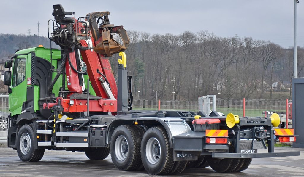 Hook lift truck, Crane truck Renault C430* ABROLLKIPPER *LIV 170Z 78 * 6x4: picture 8