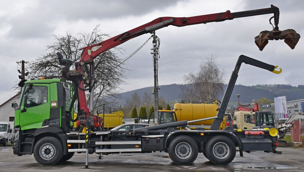 Renault C430* ABROLLKIPPER *LIV 170Z 78 * 6x4 Renault C430* ABROLLKIPPER *LIV 170Z 78 * 6x4 - Hook lift truck, Crane truck: picture 5 Renault C430* ABROLLKIPPER *LIV 170Z 78 * 6x4 Renault C430* ABROLLKIPPER *LIV 170Z 78 * 6x4 - Hook lift truck, Crane truck: picture 5