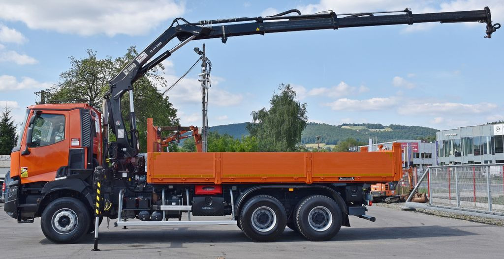 Renault K 430 * HIAB 144 B-3 HIDUO + FUNK / 6x4 - Crane truck, Tipper: picture 5 Renault K 430 * HIAB 144 B-3 HIDUO + FUNK / 6x4 - Crane truck, Tipper: picture 5