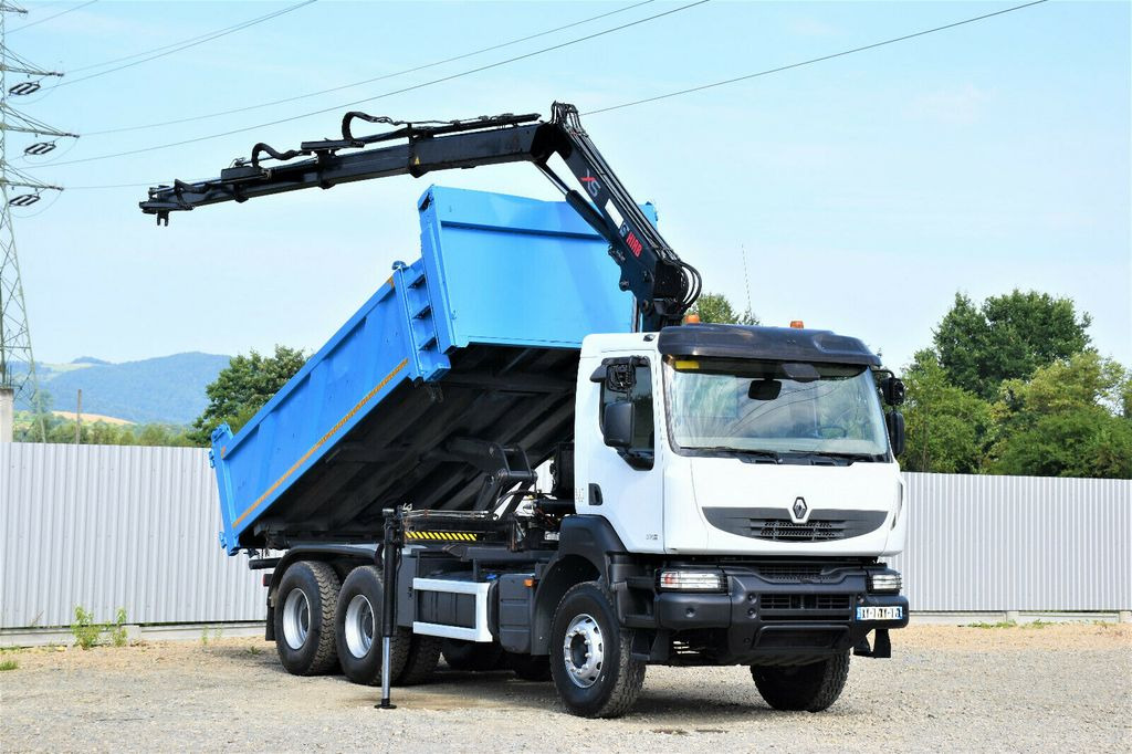 Renault KERAX 370 DXI* HIAB 122B-3 HIDUO/FUNK * 6x4 Renault KERAX 370 DXI* HIAB 122B-3 HIDUO/FUNK * 6x4 - Tipper, Crane truck: picture 2 Renault KERAX 370 DXI* HIAB 122B-3 HIDUO/FUNK * 6x4 Renault KERAX 370 DXI* HIAB 122B-3 HIDUO/FUNK * 6x4 - Tipper, Crane truck: picture 2