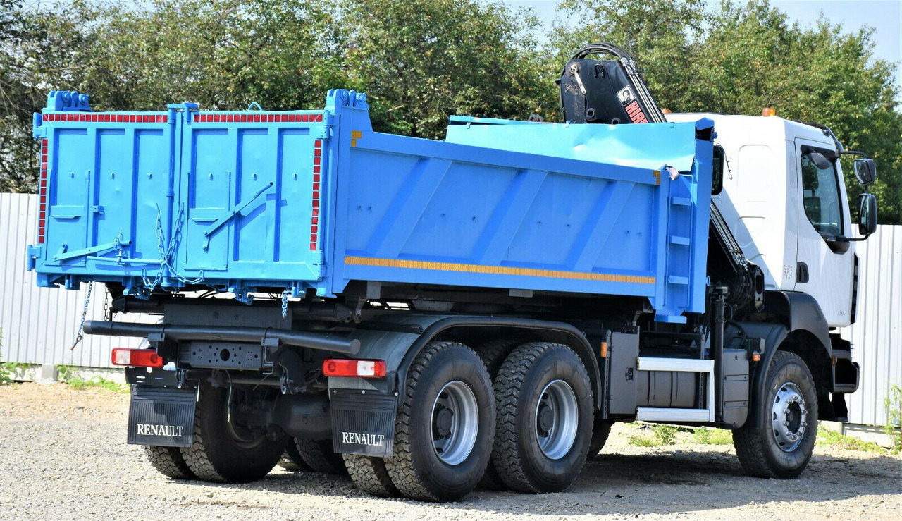 Tipper, Crane truck Renault KERAX 370 DXI* HIAB 122B-3 HIDUO/FUNK * 6x4 Renault KERAX 370 DXI* HIAB 122B-3 HIDUO/FUNK * 6x4: picture 7