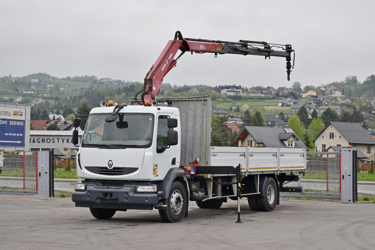 Renault MIDLUM 220 DXI *PRITSCHE 7,35m * KRAN + FUNK Renault MIDLUM 220 DXI *PRITSCHE 7,35m * KRAN + FUNK - Crane truck, Dropside/ Flatbed truck: picture 2 Renault MIDLUM 220 DXI *PRITSCHE 7,35m * KRAN + FUNK Renault MIDLUM 220 DXI *PRITSCHE 7,35m * KRAN + FUNK - Crane truck, Dropside/ Flatbed truck: picture 2