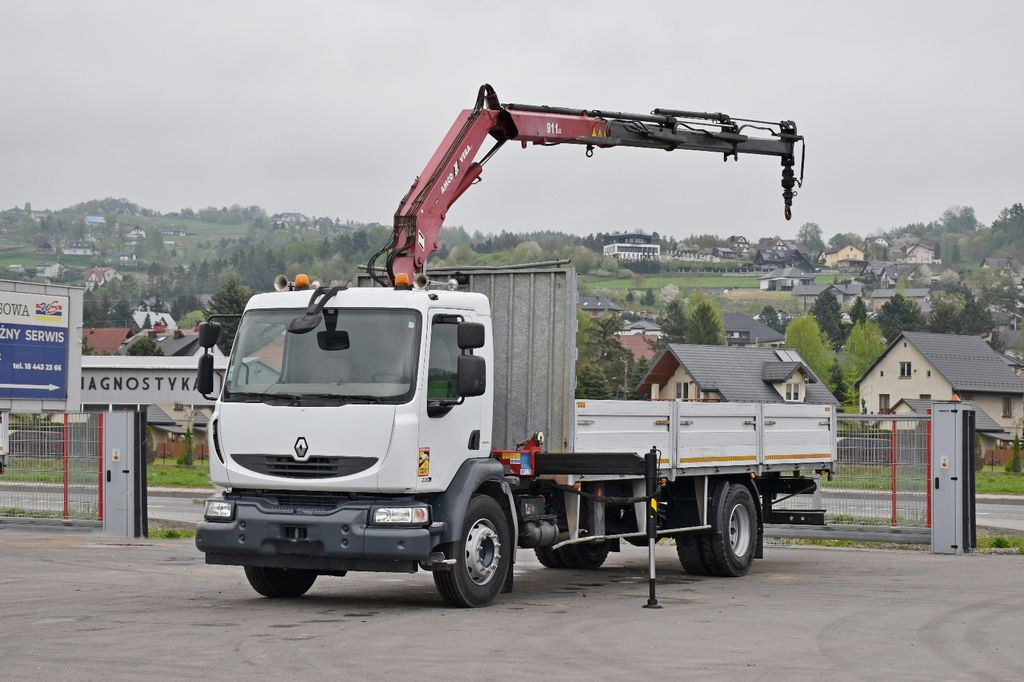Renault MIDLUM 220 DXI *PRITSCHE 7,35m * KRAN + FUNK Renault MIDLUM 220 DXI *PRITSCHE 7,35m * KRAN + FUNK - Crane truck, Dropside/ Flatbed truck: picture 2 Renault MIDLUM 220 DXI *PRITSCHE 7,35m * KRAN + FUNK Renault MIDLUM 220 DXI *PRITSCHE 7,35m * KRAN + FUNK - Crane truck, Dropside/ Flatbed truck: picture 2