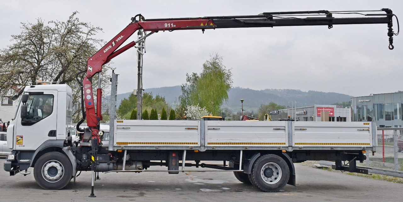 Renault MIDLUM 220 DXI *PRITSCHE 7,35m * KRAN + FUNK Renault MIDLUM 220 DXI *PRITSCHE 7,35m * KRAN + FUNK - Crane truck, Dropside/ Flatbed truck: picture 5 Renault MIDLUM 220 DXI *PRITSCHE 7,35m * KRAN + FUNK Renault MIDLUM 220 DXI *PRITSCHE 7,35m * KRAN + FUNK - Crane truck, Dropside/ Flatbed truck: picture 5