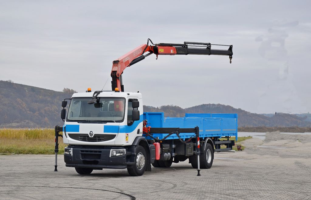 Renault Premium 320 DXI* FASSI F130AC.23 * FUNK * TOP - Crane truck, Dropside/ Flatbed truck: picture 2 Renault Premium 320 DXI* FASSI F130AC.23 * FUNK * TOP - Crane truck, Dropside/ Flatbed truck: picture 2