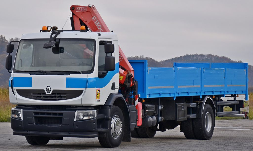 Renault Premium 320 DXI* FASSI F130AC.23 * FUNK * TOP - Crane truck, Dropside/ Flatbed truck: picture 4 Renault Premium 320 DXI* FASSI F130AC.23 * FUNK * TOP - Crane truck, Dropside/ Flatbed truck: picture 4