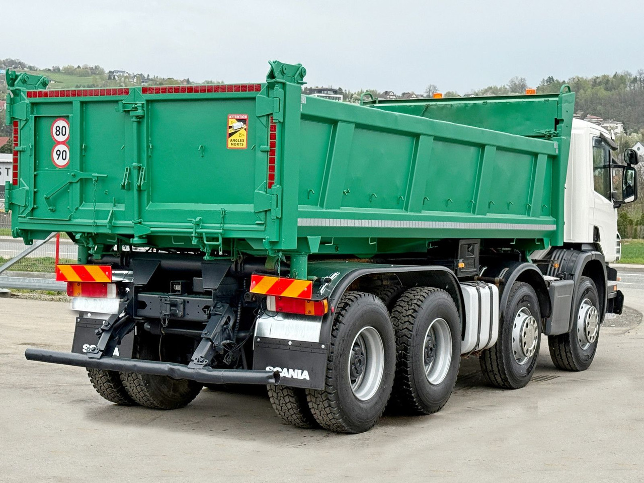 Tipper Scania P 380 Kipper 5,70m + BORDMATIC* 8x4: picture 7