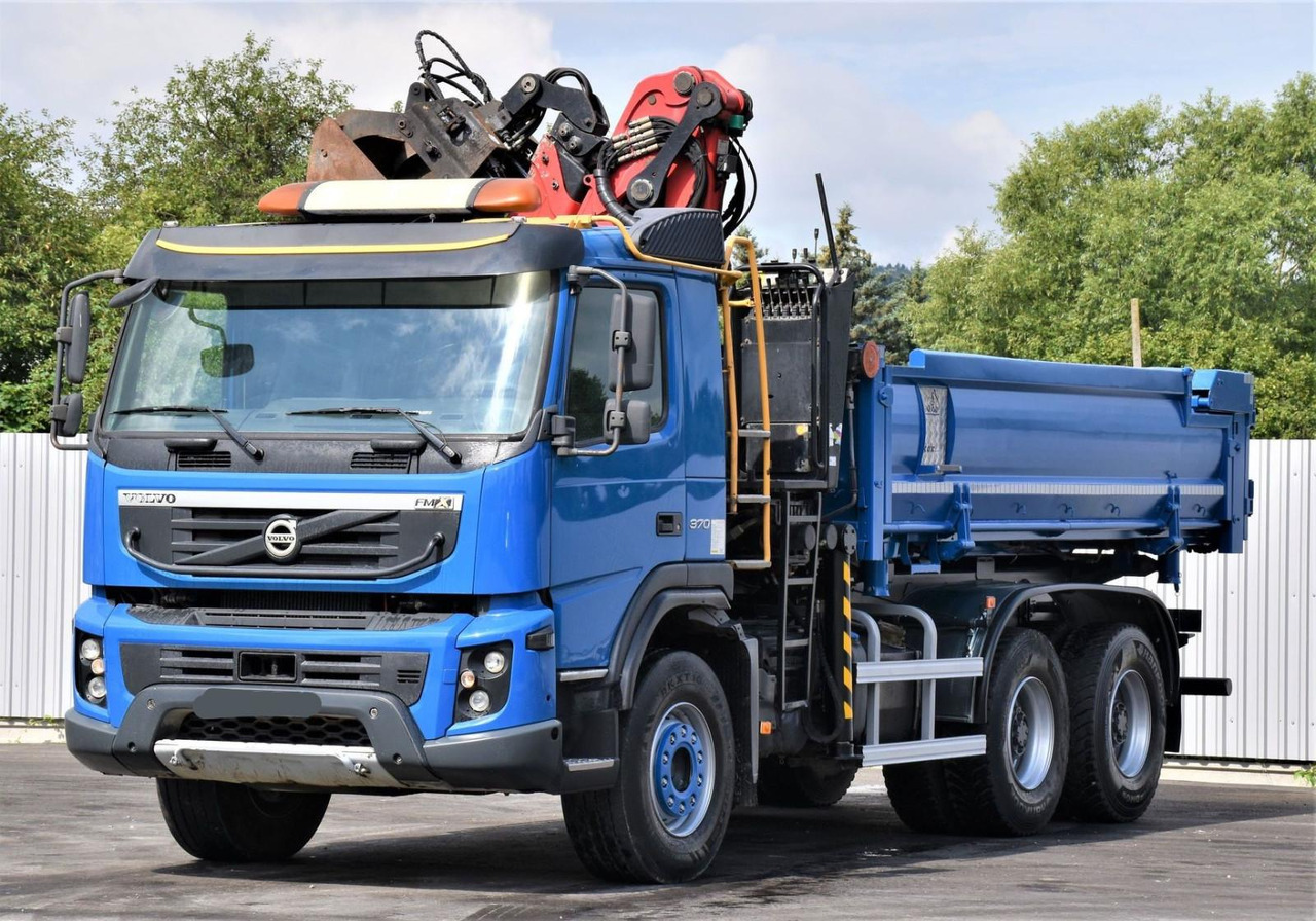 Volvo FMX 370 Kipper 4,90m *EPSILON Q150Z/FUNK*6x4 Volvo FMX 370 Kipper 4,90m *EPSILON Q150Z/FUNK*6x4 - Tipper, Crane truck: picture 5 Volvo FMX 370 Kipper 4,90m *EPSILON Q150Z/FUNK*6x4 Volvo FMX 370 Kipper 4,90m *EPSILON Q150Z/FUNK*6x4 - Tipper, Crane truck: picture 5