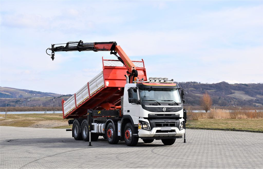 Volvo FMX 420 Kipper 6,20m *PK 1850 2 - SH B*FUNK/8x4 - Crane truck, Tipper: picture 2 Volvo FMX 420 Kipper 6,20m *PK 1850 2 - SH B*FUNK/8x4 - Crane truck, Tipper: picture 2