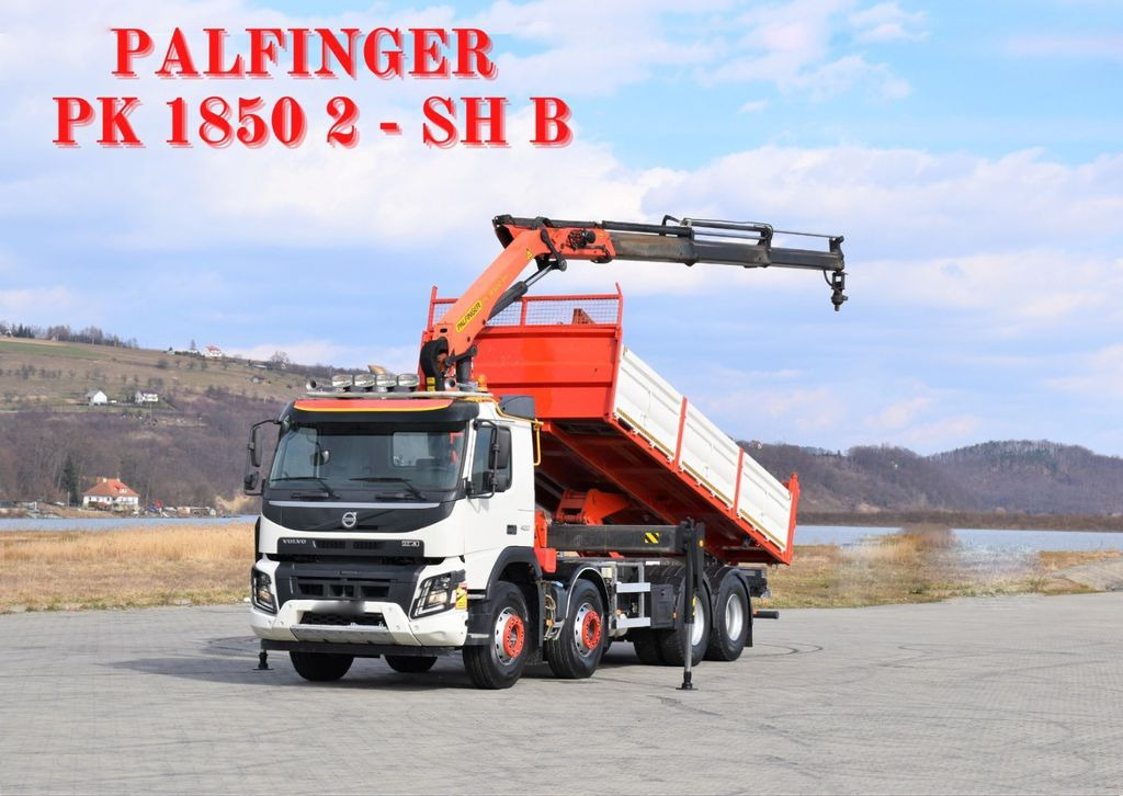 Volvo FMX 420 Kipper 6,20m *PK 1850 2 - SH B*FUNK/8x4 - Crane truck, Tipper: picture 1 Volvo FMX 420 Kipper 6,20m *PK 1850 2 - SH B*FUNK/8x4 - Crane truck, Tipper: picture 1