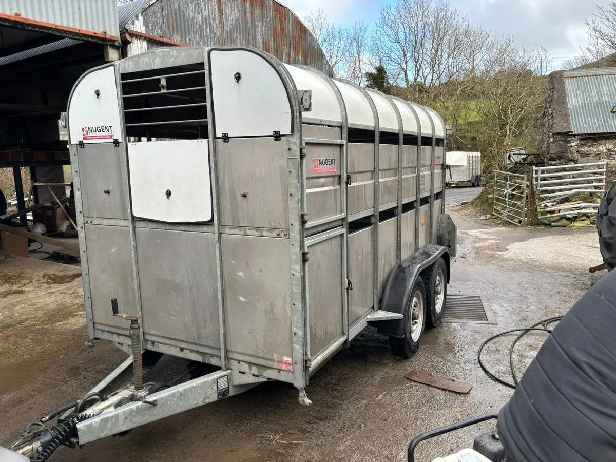 12X6 Nugent Livestock Trailer - Livestock trailer: picture 2 12X6 Nugent Livestock Trailer - Livestock trailer: picture 2