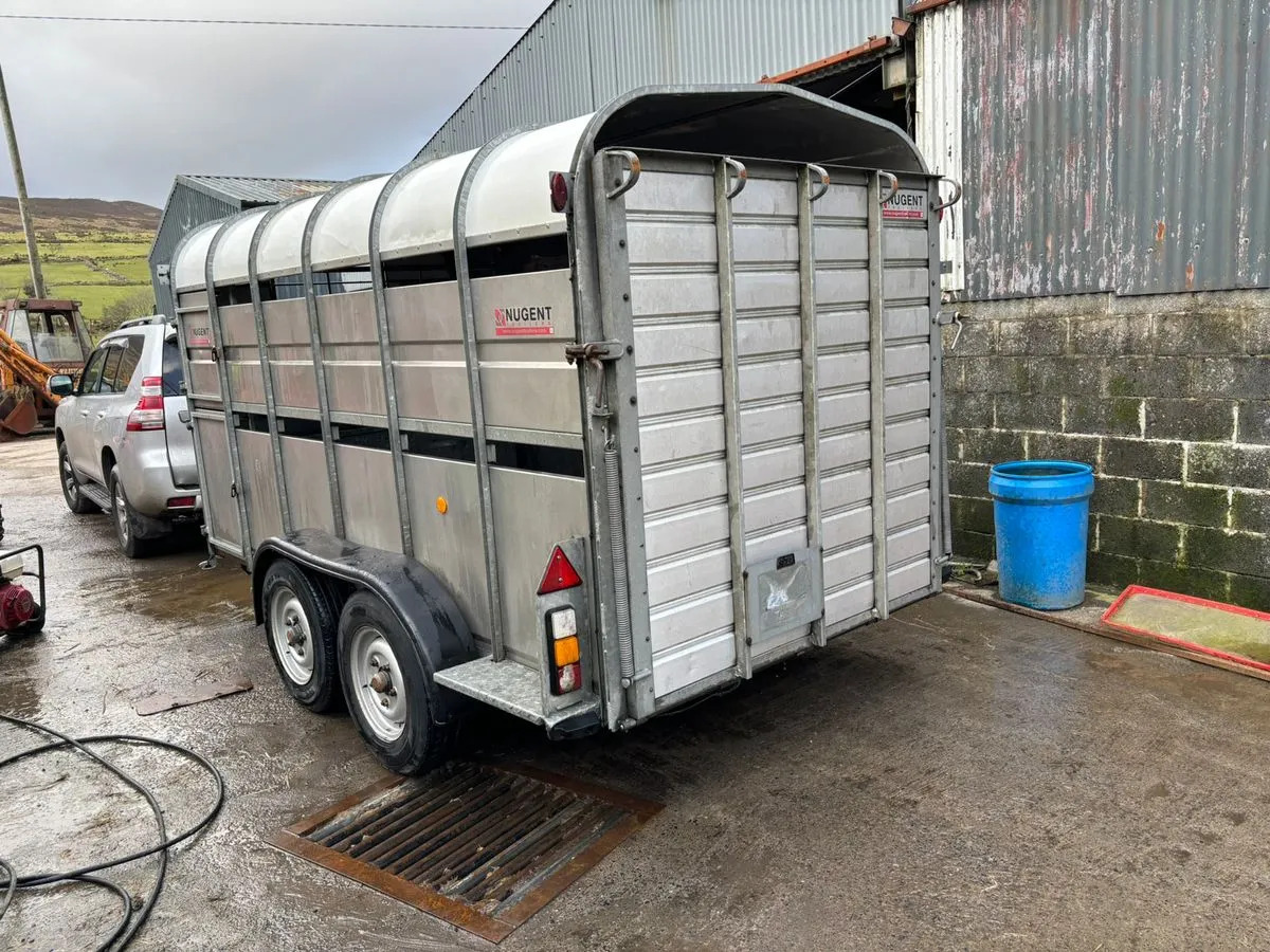 12X6 Nugent Livestock Trailer - Livestock trailer: picture 4 12X6 Nugent Livestock Trailer - Livestock trailer: picture 4