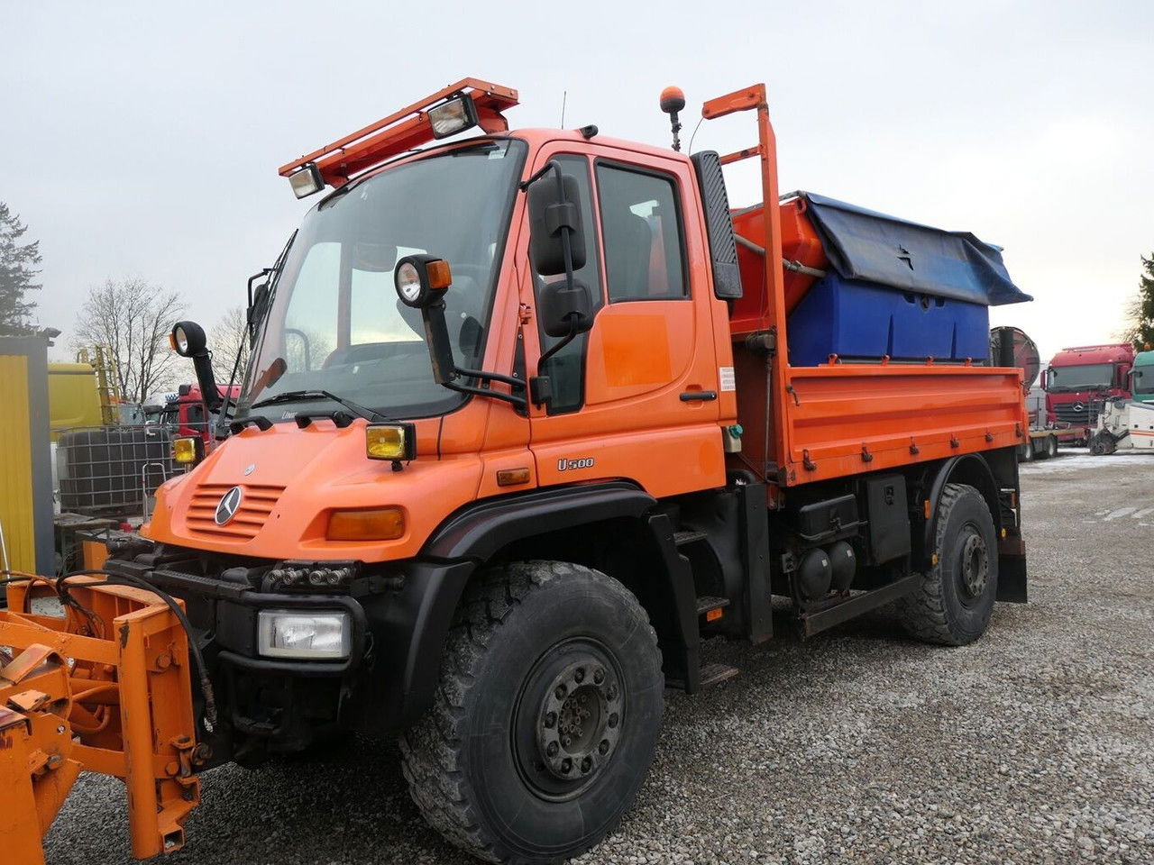 Mercedes-Benz Unimog U 500 - Snow removal vehicle: picture 1 Mercedes-Benz Unimog U 500 - Snow removal vehicle: picture 1