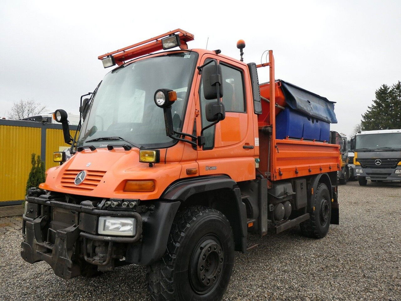 Mercedes-Benz Unimog U500 - Snow removal vehicle: picture 1 Mercedes-Benz Unimog U500 - Snow removal vehicle: picture 1