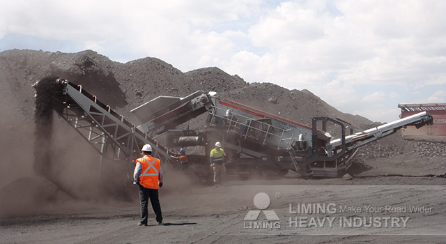 Liming 100-150 tph Mobile Screening Plant Mobile Vibrating Screen - Screener: picture 5 Liming 100-150 tph Mobile Screening Plant Mobile Vibrating Screen - Screener: picture 5