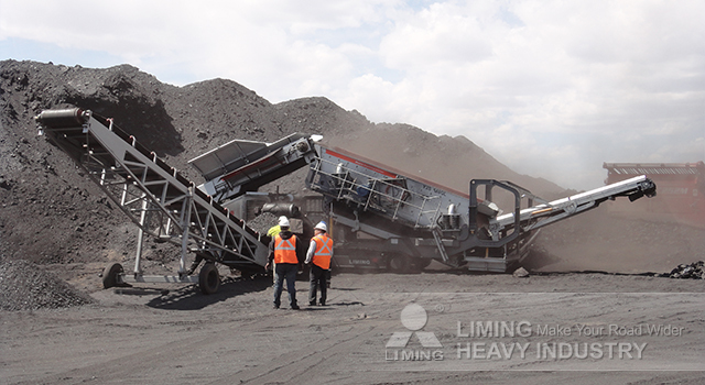 Liming Mobile Gravel Rock Vibrating Screen Plant - Screener: picture 5 Liming Mobile Gravel Rock Vibrating Screen Plant - Screener: picture 5