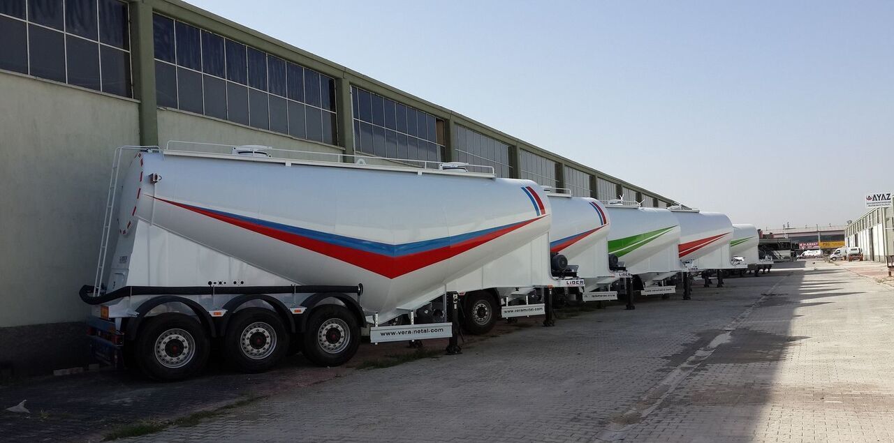 New Tank semi-trailer for transportation of cement LIDER 2024 NEW 80 TONS CAPACITY FROM MANUFACTURER READY IN STOCK: picture 12